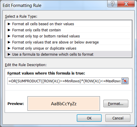 Highlight row and column of active cell Daily Dose of Excel